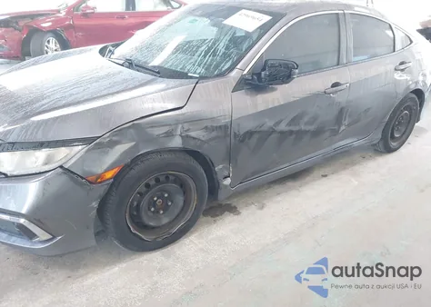 2019 Honda Civic Lx из США, поврежденный, VIN 19XFC2F65KE007593